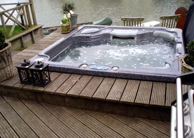 swim spa, hot tub installation