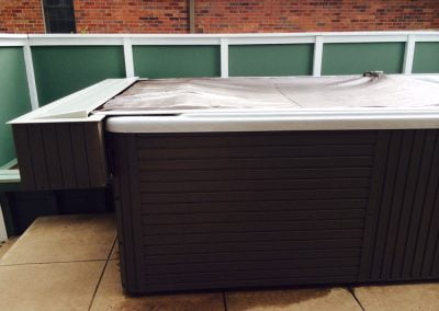 swim spa, hot tub installation