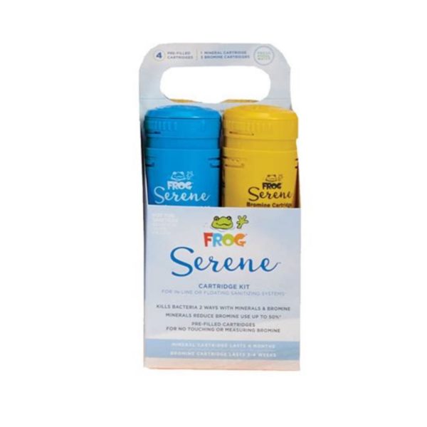 Spa Frog Cartridge Kit (4 Pack - 3 Yellow, 1 Blue)