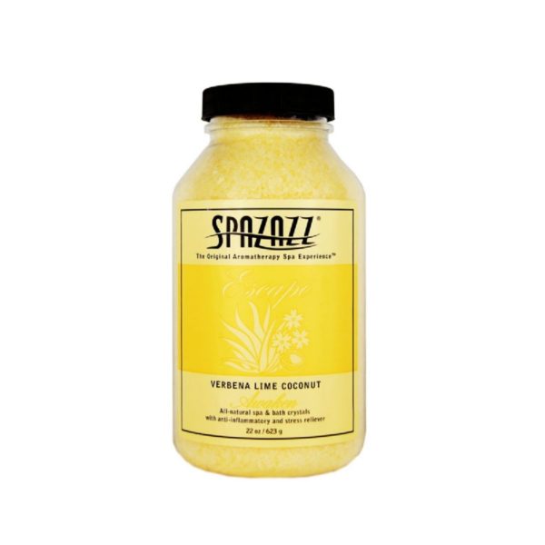 Spazazz Escape Crystals Verbena Lime Coconut "Awaken"